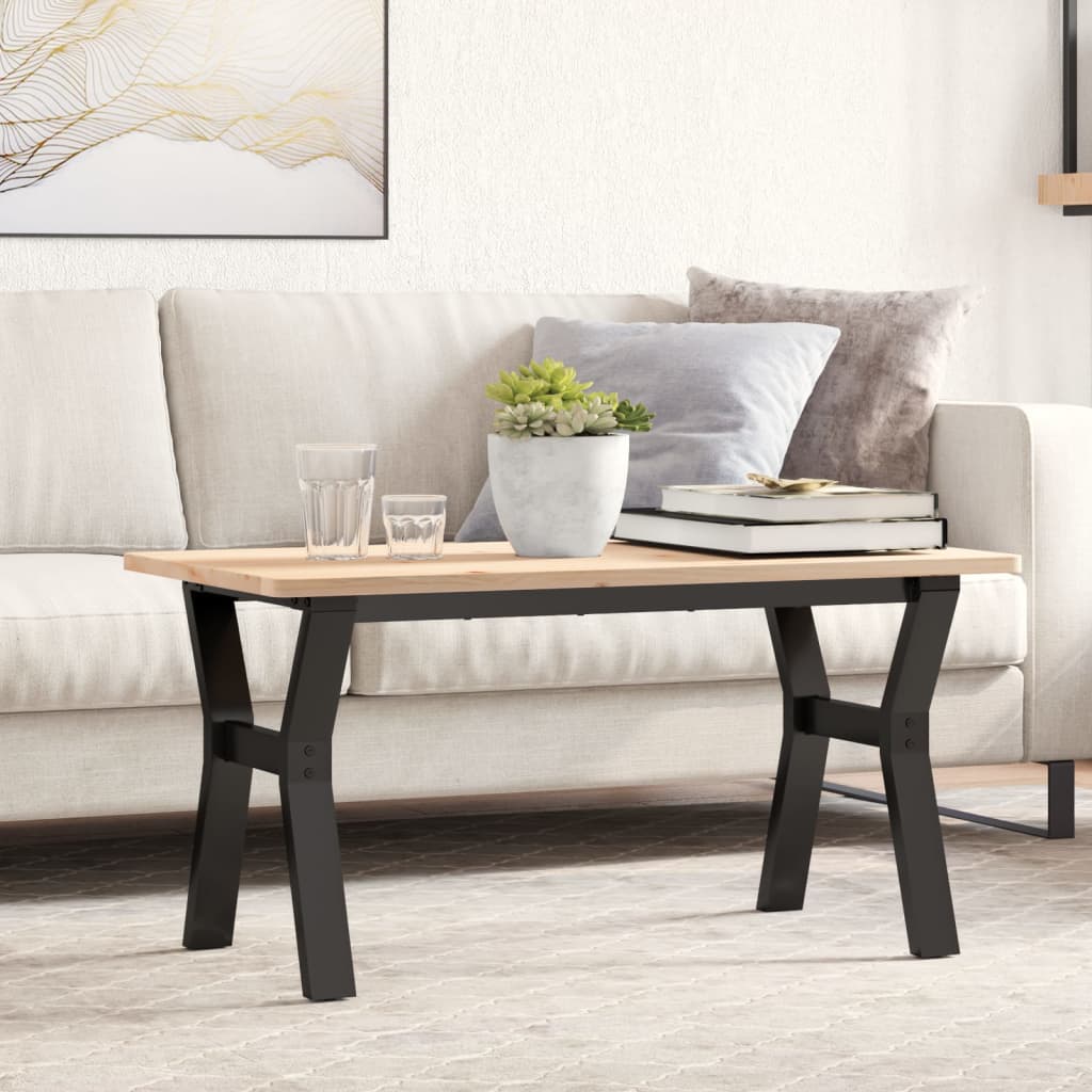 vidaXL Coffee Table Legs Y-Frame 80x40x43 cm Steel