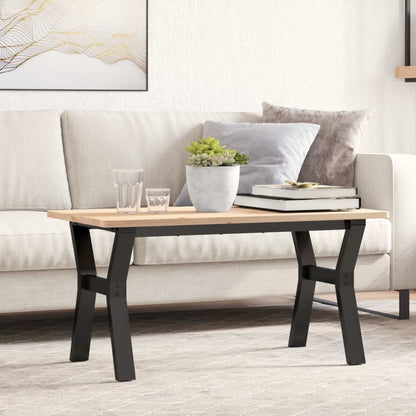 vidaXL Coffee Table Legs Y-Frame 80x40x43 cm Steel