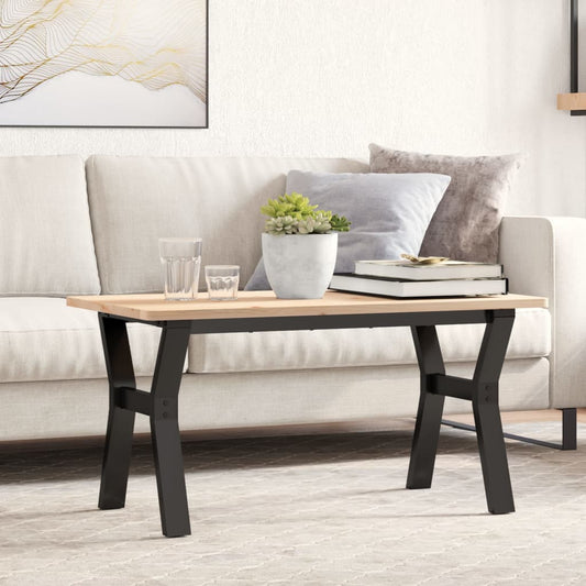 vidaXL Coffee Table Legs Y-Frame 80x40x43 cm Steel