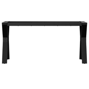 vidaXL Coffee Table Legs Y-Frame 90x30x43 cm Cast Iron