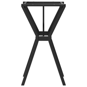 vidaXL Dining Table Legs Y-Frame 50x40x73 cm Cast Iron