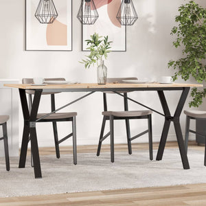 vidaXL Dining Table Legs Y-Frame 140x60x73 cm Cast Iron