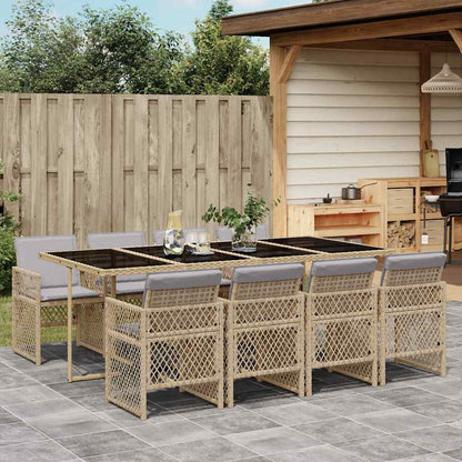 vidaXL Garden Dining Set | Beige