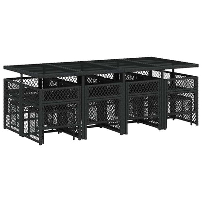 vidaXL Garden Dining Set | Black