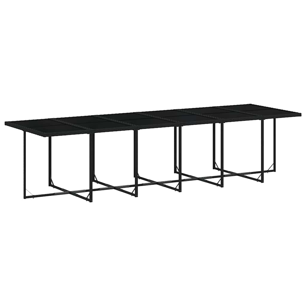 vidaXL Garden Dining Set | Black