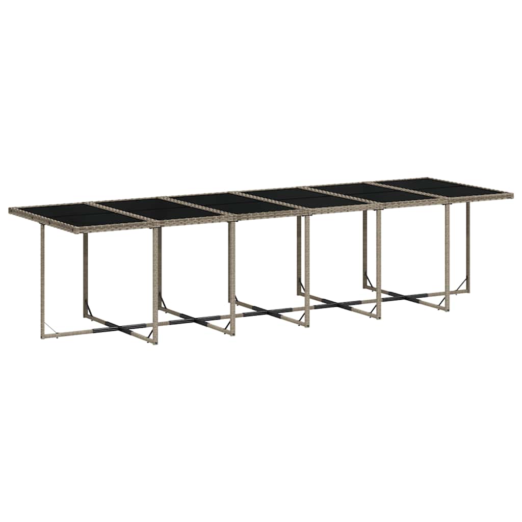 vidaXL Garden Dining Set | Grey, Black, Dark Grey