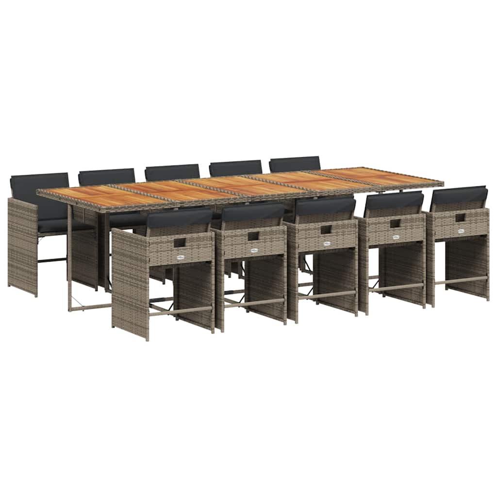 vidaXL Garden Dining Set | Foldable | Garden Dining Set | Rectangular | Modern