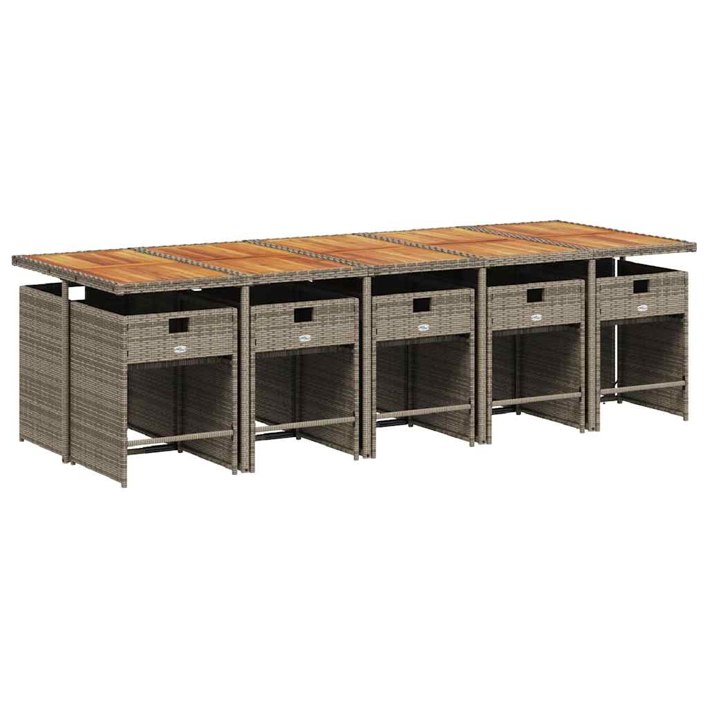 vidaXL Garden Dining Set | Foldable | Garden Dining Set | Rectangular | Modern