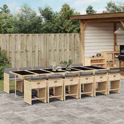 vidaXL Garden Dining Set | Mix beige