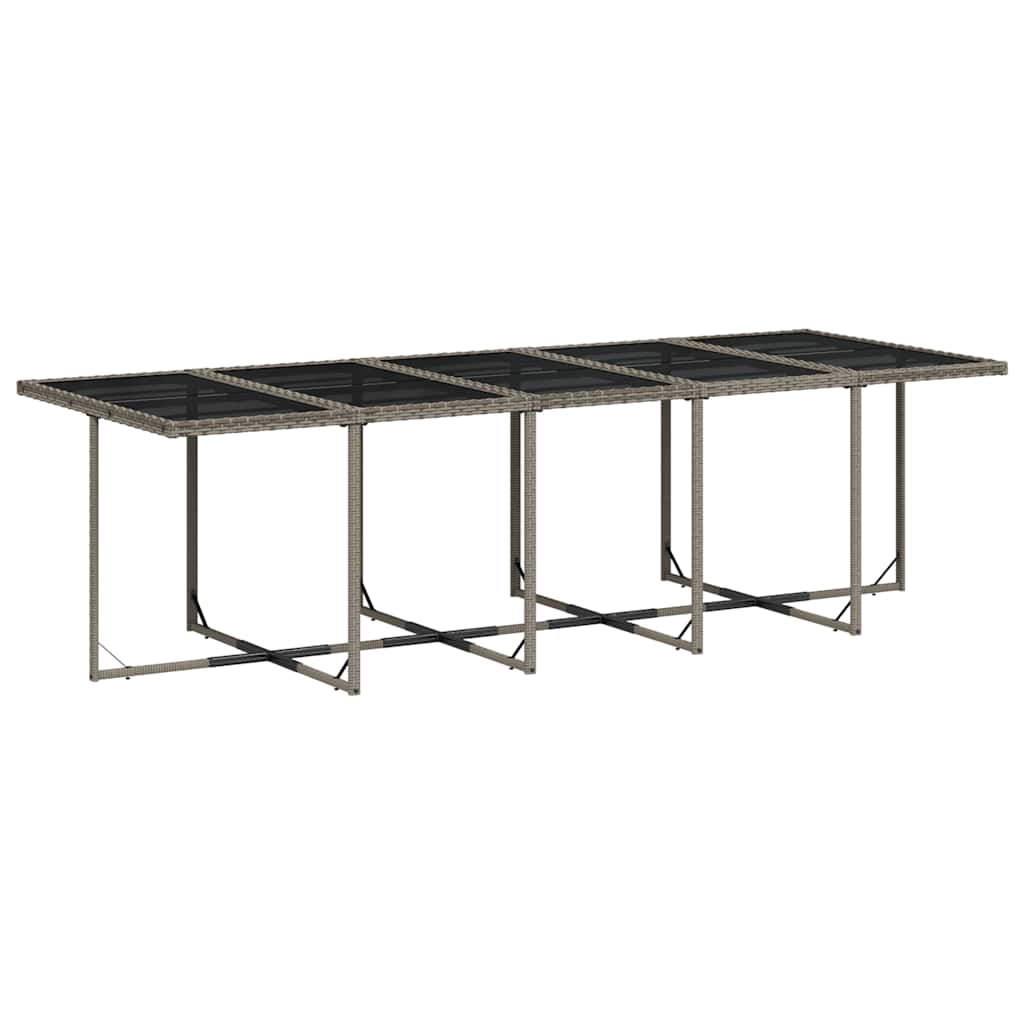 vidaXL Garden Dining Set | Grey, Dark Grey