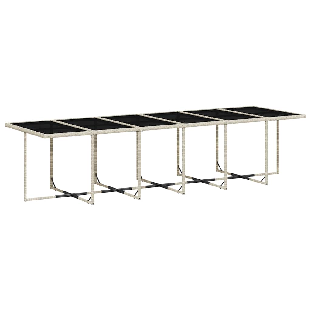 vidaXL Garden Dining Set | Light Grey