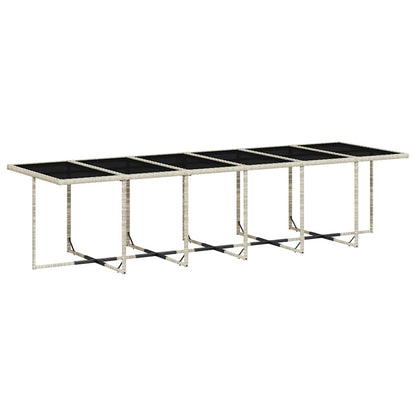 vidaXL Garden Dining Set | Light Grey