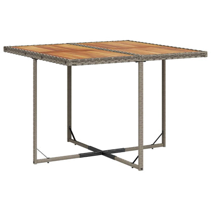 vidaXL Garden Dining Set | Grey, Brown, Dark Grey