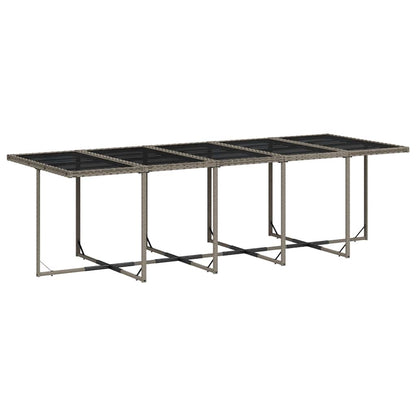 vidaXL Garden Dining Set | Grey, Dark Grey, Black