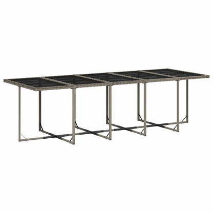 vidaXL Garden Dining Set | Grey, black, dark grey