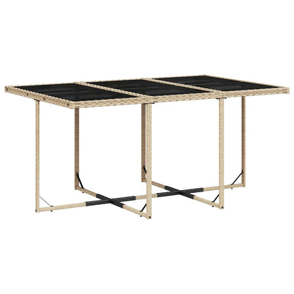 vidaXL Garden Dining Set | Mix beige, Light grey