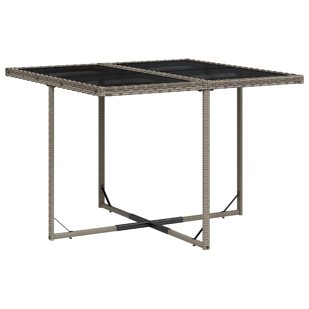 vidaXL Garden Dining Set | Grey, Dark Grey, Black