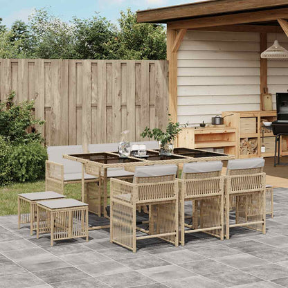 vidaXL Garden Dining Set | Beige