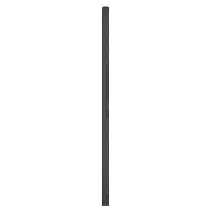 vidaXL Metal Replace Headboard Black 90 cm