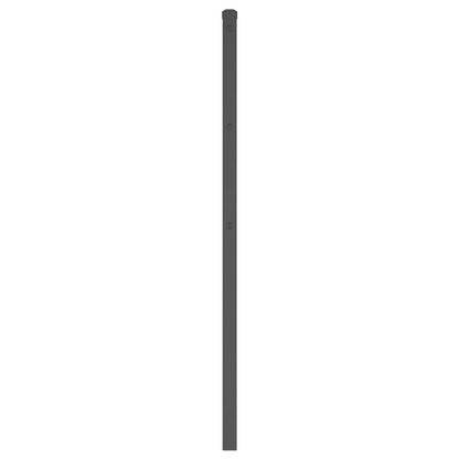 vidaXL Metal Replace Headboard Black 180 cm