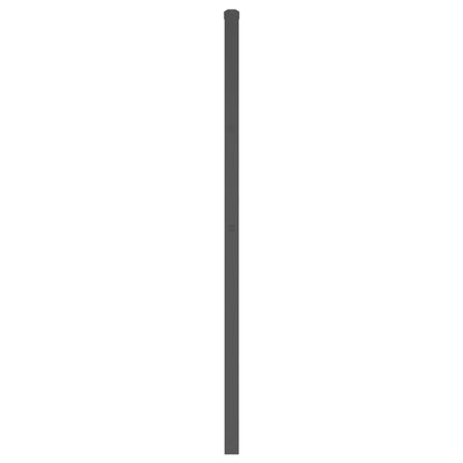 vidaXL Metal Replace Headboard Black 193 cm
