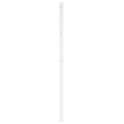 vidaXL Metal Replace Headboard White 100 cm