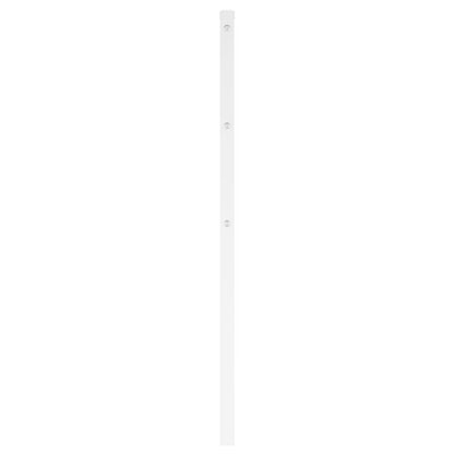 vidaXL Metal Replace Headboard White 120 cm