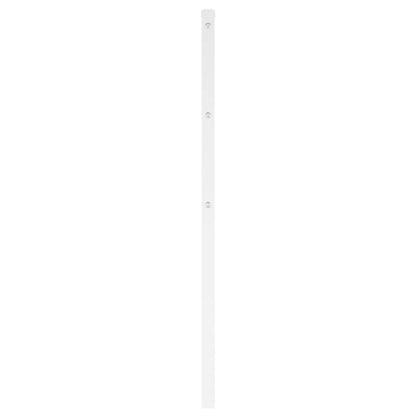 vidaXL Metal Replace Headboard White 150 cm