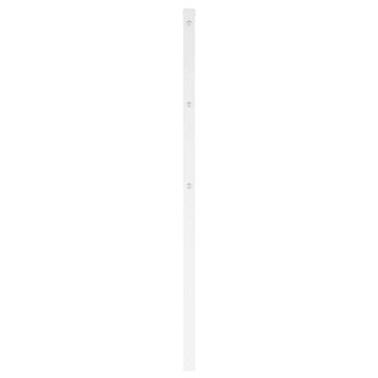 vidaXL Metal Replace Headboard White 160 cm