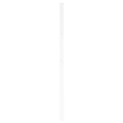 vidaXL Metal Replace Headboard White 193 cm
