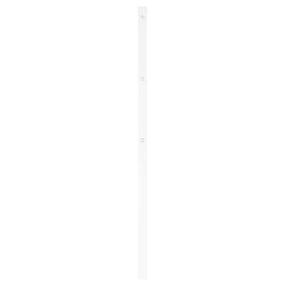 vidaXL Metal Replace Headboard White 200 cm