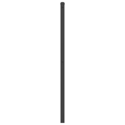 vidaXL Metal Replace Headboard Black 75 cm
