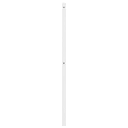 vidaXL Metal Replace Headboard White 75 cm
