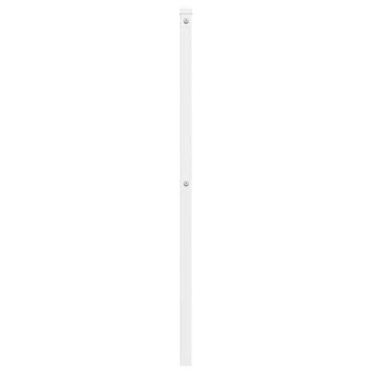 vidaXL Metal Replace Headboard White 107 cm