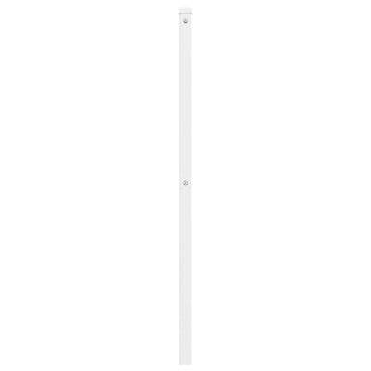 vidaXL Metal Replace Headboard White 135 cm