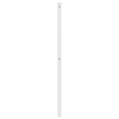 vidaXL Metal Replace Headboard White 160 cm