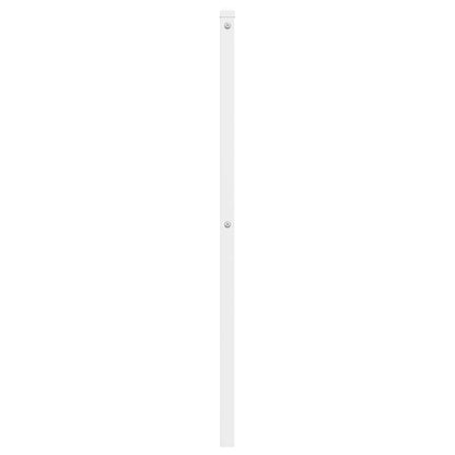 vidaXL Metal Replace Headboard White 180 cm