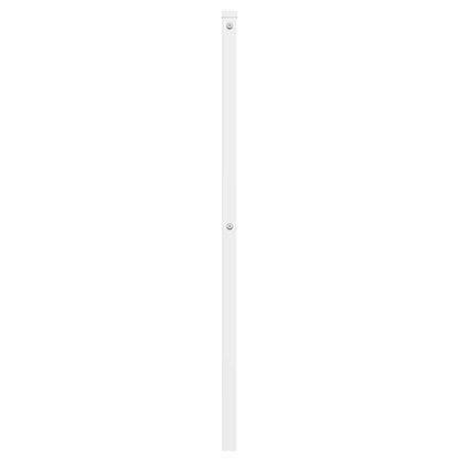 vidaXL Metal Replace Headboard White 193 cm