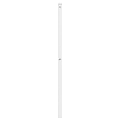 vidaXL Metal Replace Headboard White 200 cm