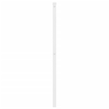 vidaXL Metal Replace Headboard White 100 cm