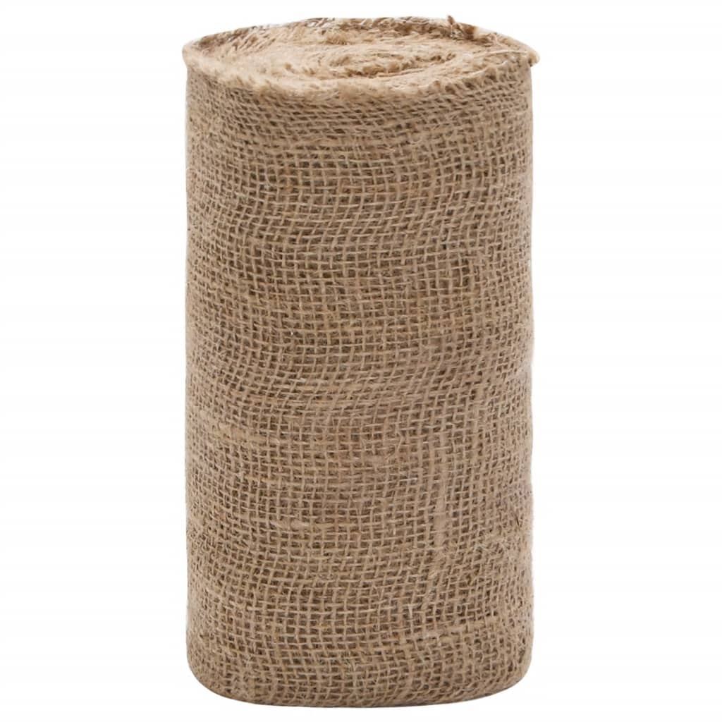 vidaXL Jute Roll 0,25x5 m 100% Jute 200 gsm