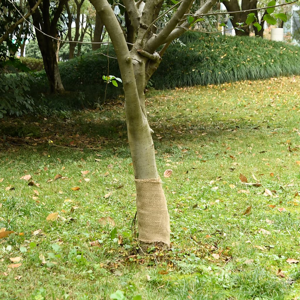 vidaXL Jute Roll 0,25x10 m 100% Jute 200 gsm