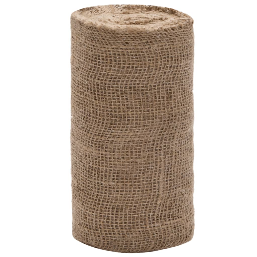 vidaXL Jute Roll 0,25x100 m 100% Jute 200 gsm
