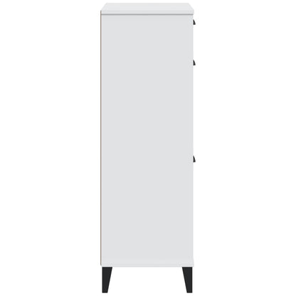 vidaXL Shoe Cabinet VIKEN White Engineered Wood