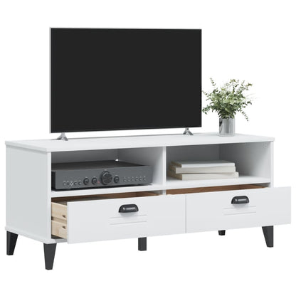 vidaXL TV Cabinet "VIKEN" White Engineered Wood