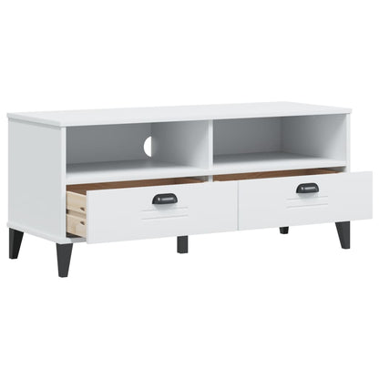 vidaXL TV Cabinet "VIKEN" White Engineered Wood