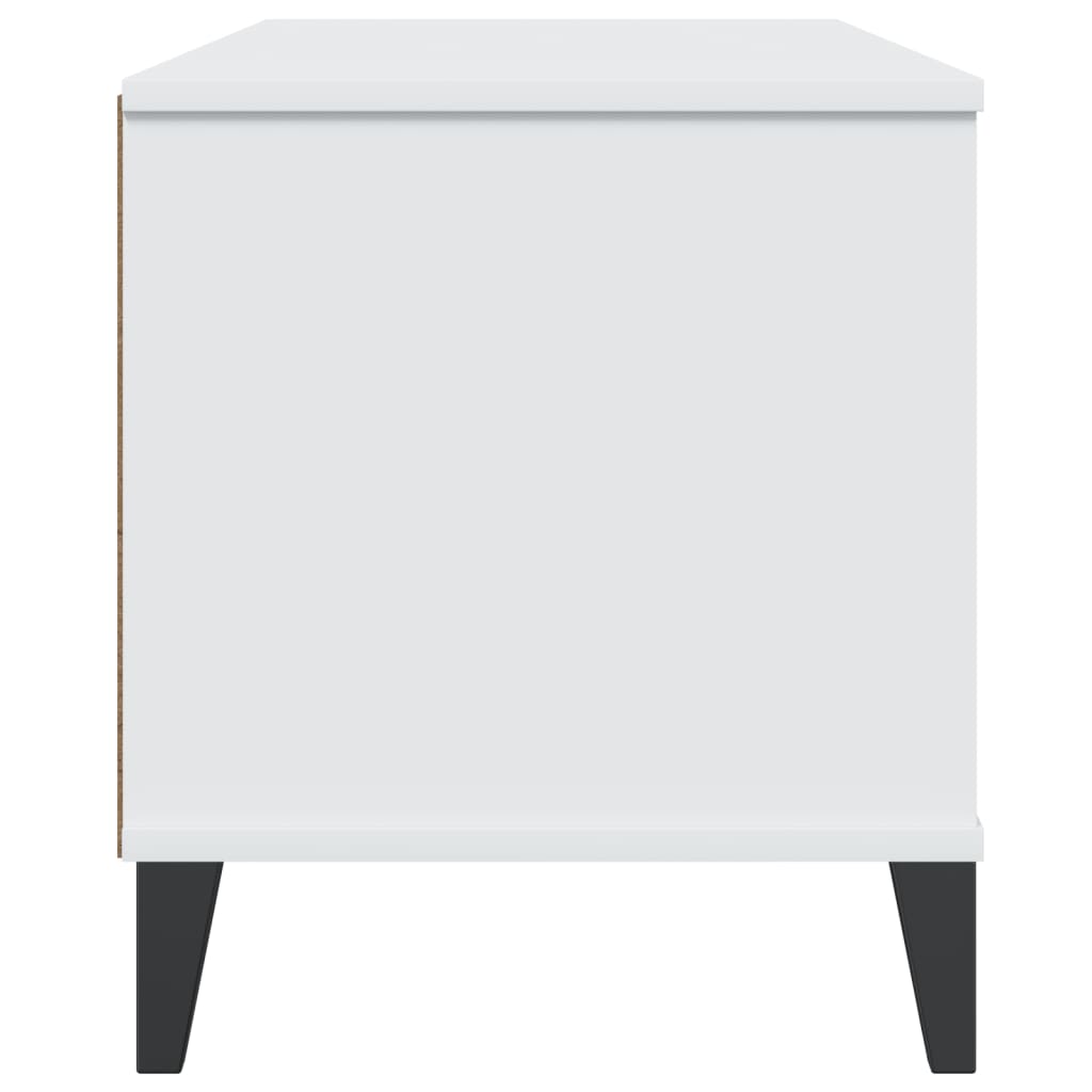 vidaXL TV Cabinet "VIKEN" White Engineered Wood