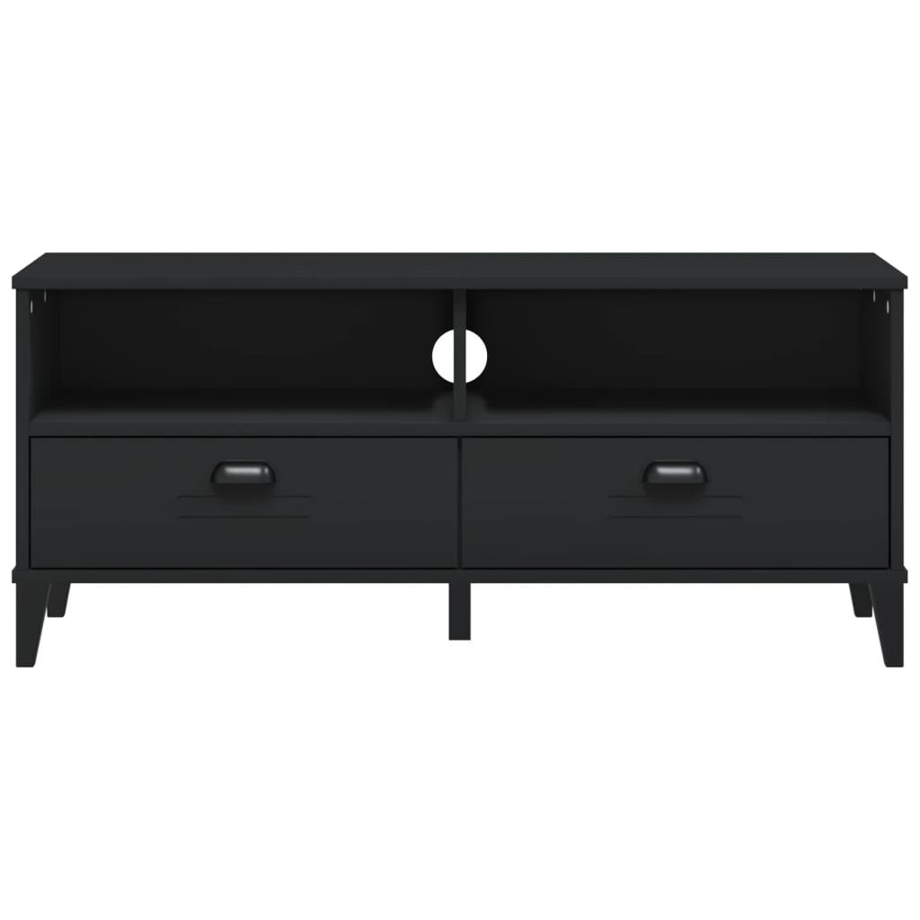 vidaXL TV Cabinet VIKEN Black Engineered Wood