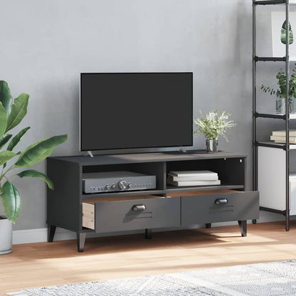 vidaXL TV Cabinet "VIKEN" Anthracite Grey Engineered Wood