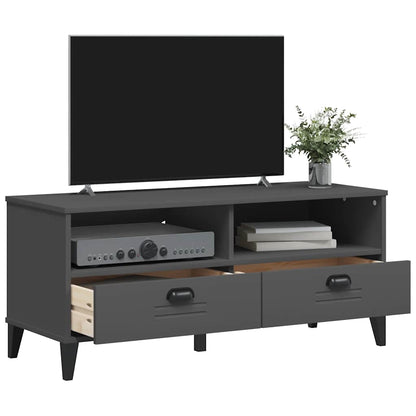 vidaXL TV Cabinet "VIKEN" Anthracite Grey Engineered Wood